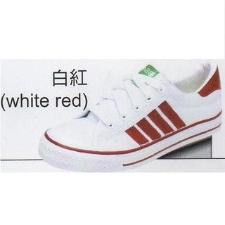 騰隆雨衣鞋行-中國強帆布鞋MIT CH81白紅