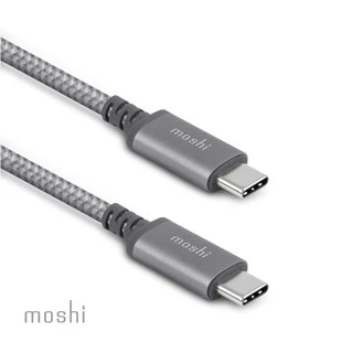 Moshi Integra USB-C to USB-C 充電線 傳輸編織線（2m）筆電充 iphone充電線