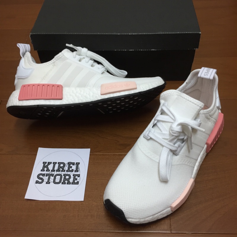 Adidas nmd r1 w 2025 white y icey pink