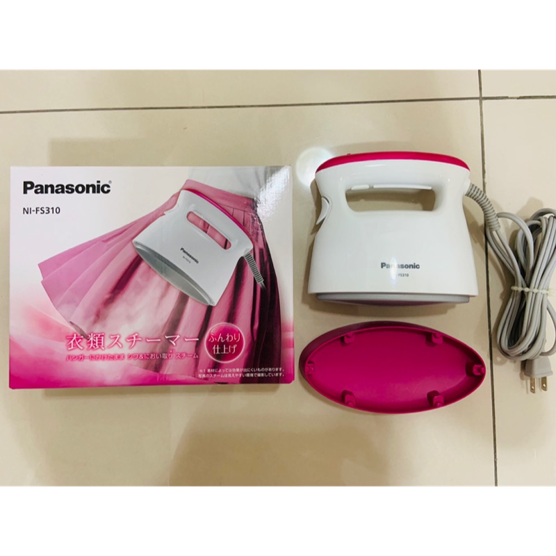 Panasonic 衣類スチーマー ビビッドピンク調 NI-FS310-VP 概要 衣類スチーマー NI-FS310 | アイロン・衣類スチーマー・毛玉