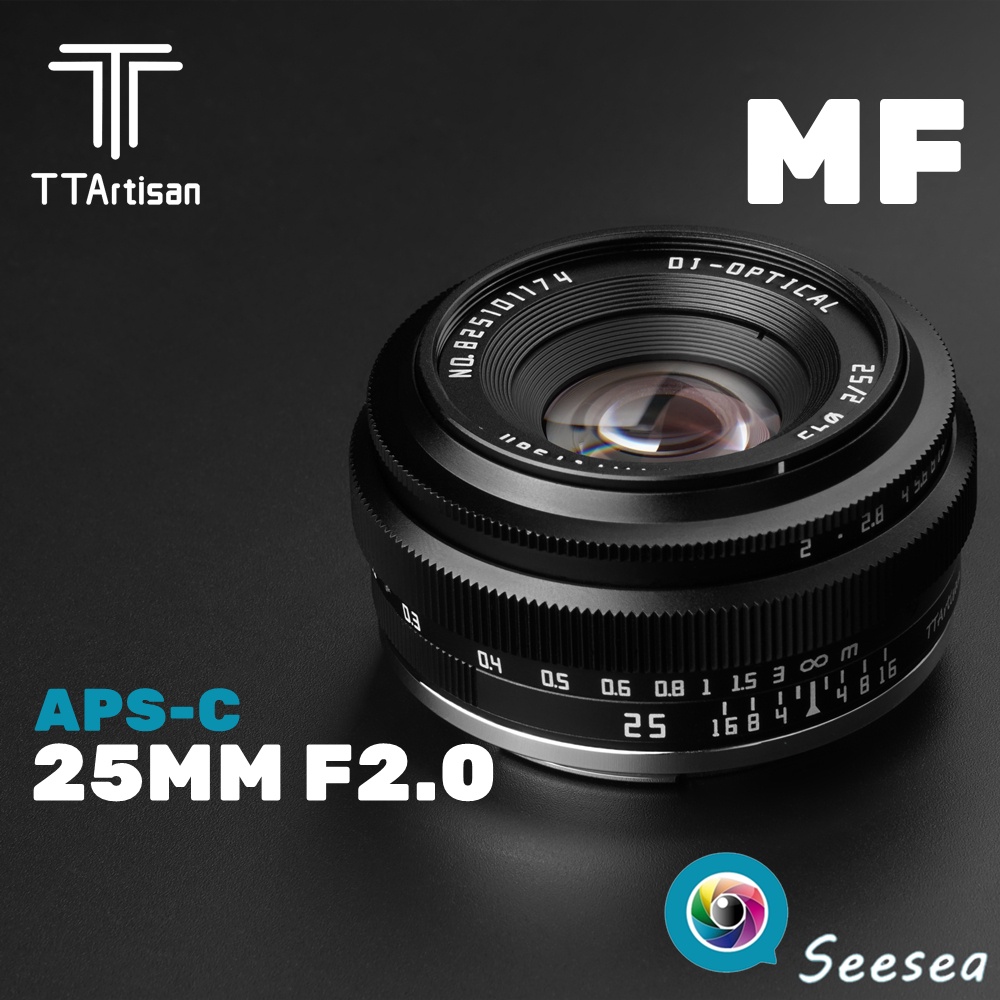 TTArtisan 25mm f 2 C 【保障できる】 - レンズ(単焦点)