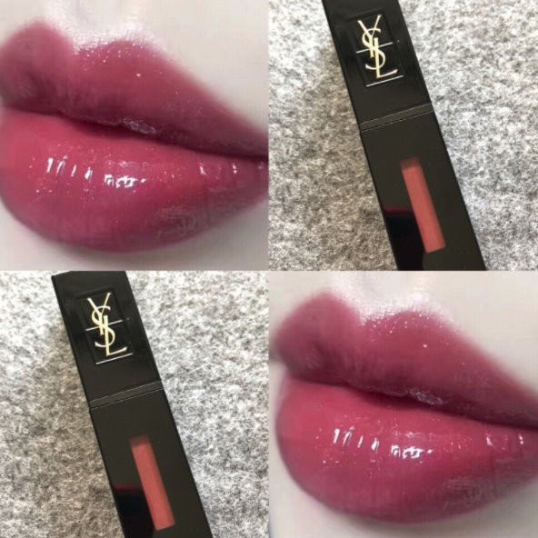 YSL 奢華緞面漆光唇釉 #407 粉裸間奏 | 蝦皮購物