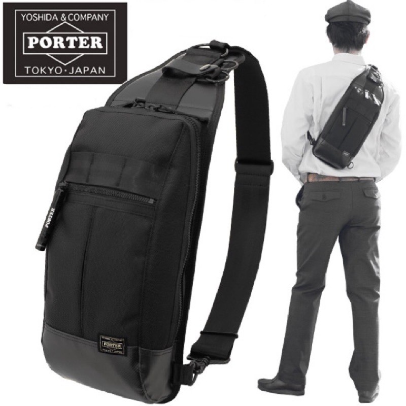 吉田PORTER HEAT SHOULDER BAG 側背包斜肩包單肩包全新703-08000