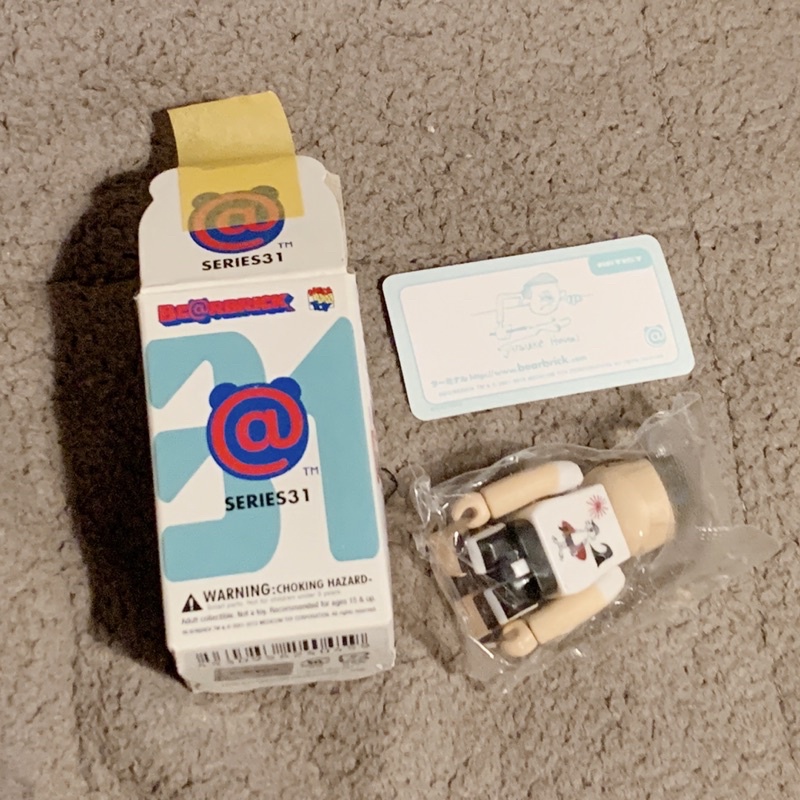 全新絕版Be@rbrick 庫柏力克熊31代100% 花井祐介Yusuke Hanai