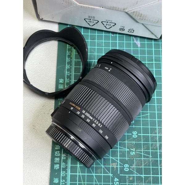 SIGMA 18-200mm F3.5-6.3 DC OS 恆伸公司貨for canon 鏡頭望遠| 蝦皮購物