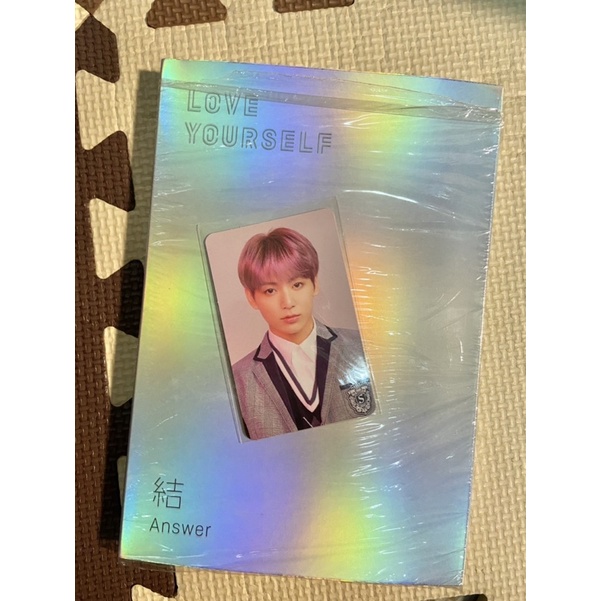 BTS全專 love yourself LY結L版 田柾國小卡 JK jungkook小卡 | 蝦皮購物