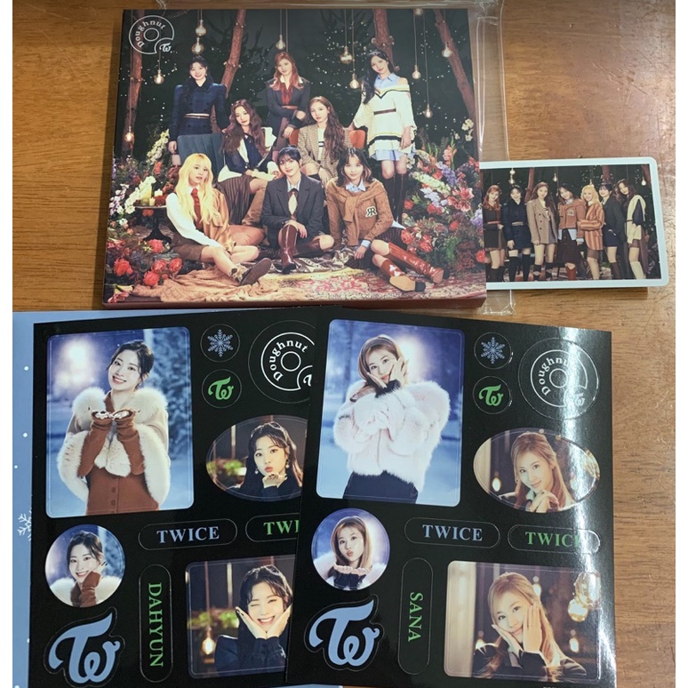TWICE 多賢SANA~9th SINGLE『Doughnut』~初回限定盤B+貼紙+團卡