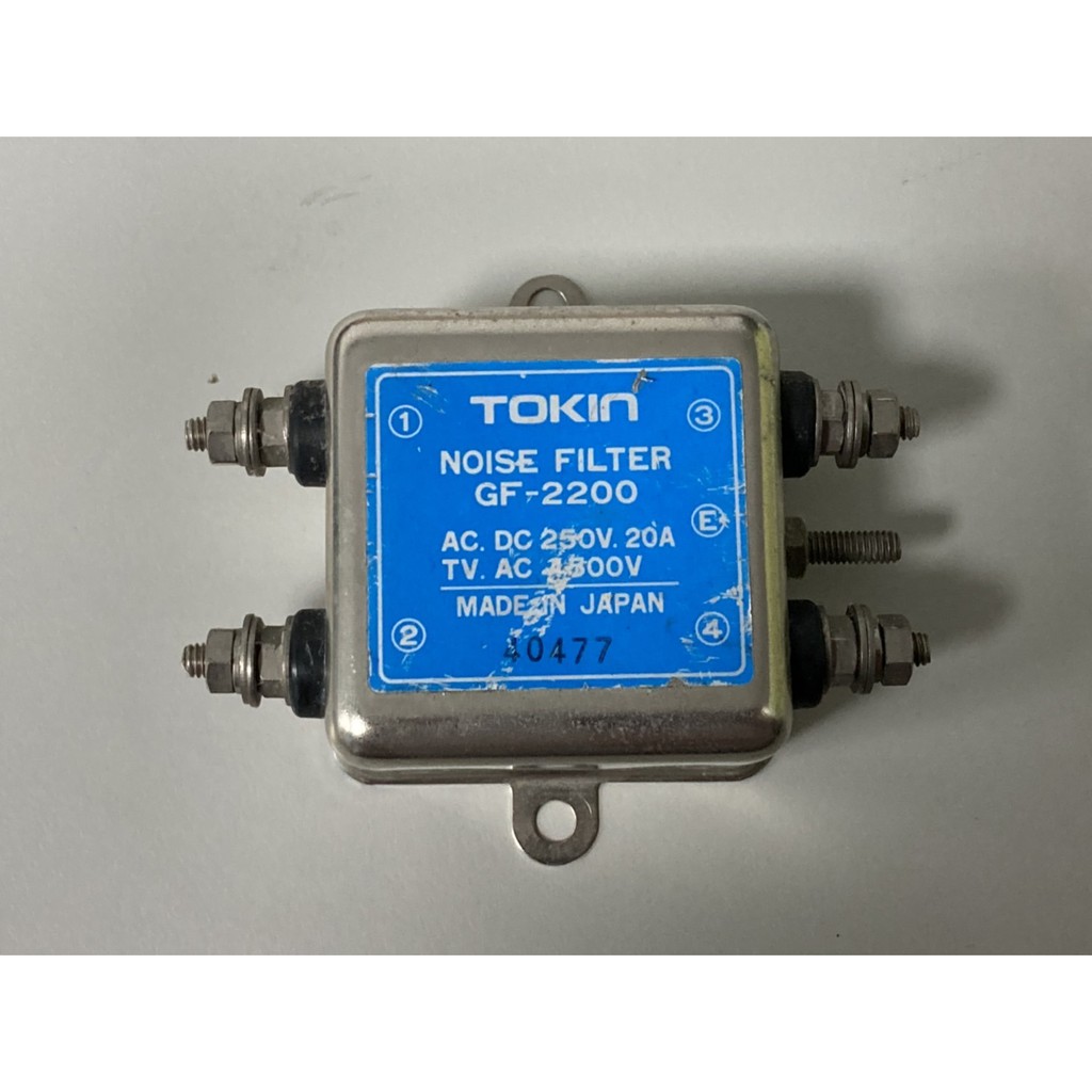 拆機品 濾波器TDK NOISE FILTER GF-2200 [電世界0539-4]