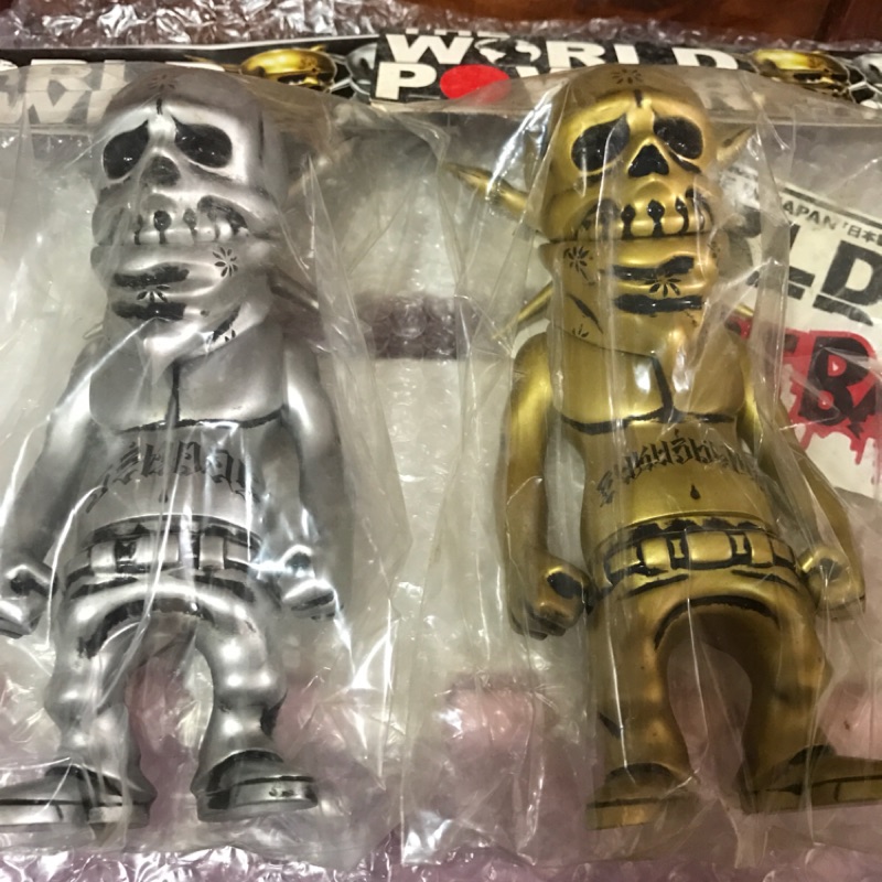 SECRET BASE X USUGROW Rebel Ink ゴールド Secret Base x Usugrow Rebel Ink The World Power骷顱金銀2色舊化版