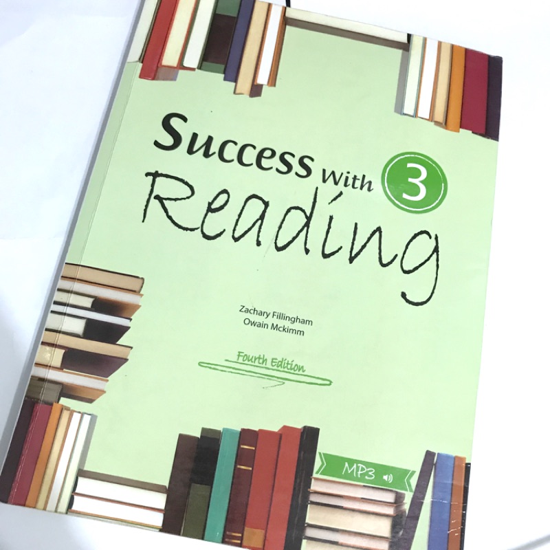 Success with reading 3 fourth edition 閱讀能力 主題式閱讀 | 蝦皮購物