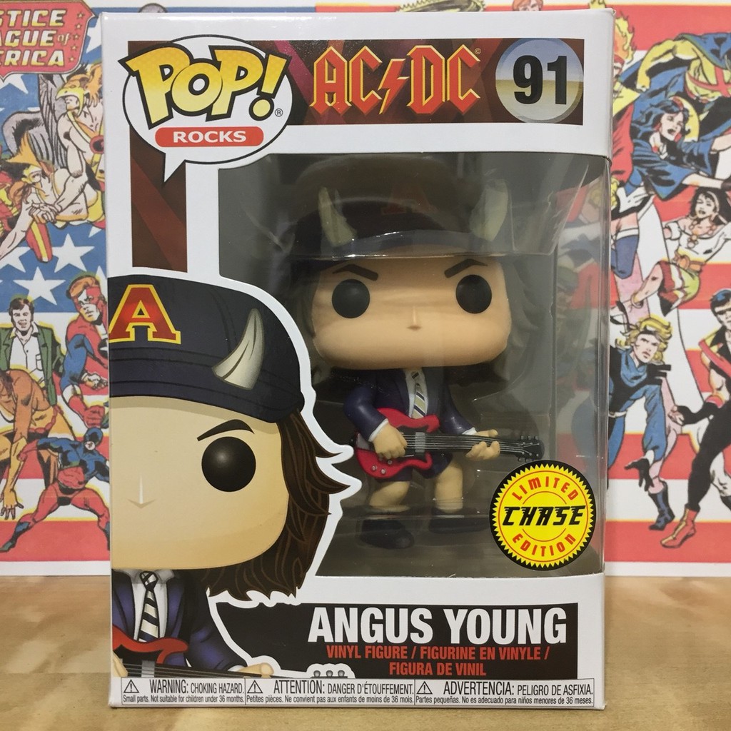 Funko Pop Rocks AC/DC Angus Young 搖滾 樂團 ACDC 安格斯·楊 公仔 限量特別版 | 蝦皮購物