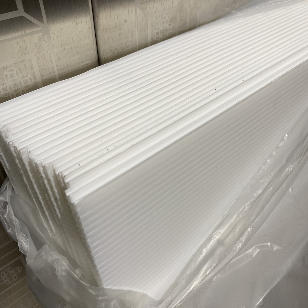 冷氣封板 封板 4mm/5mm中空板 PP瓦楞板 珍珠板 白色 100x91 20片/包 窗型冷氣裝飾 | 蝦皮購物