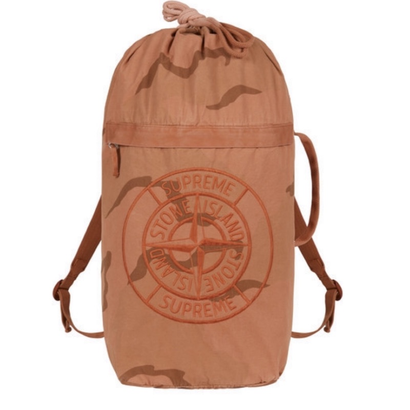 Stone island camo discount bag