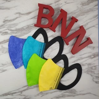 【BNN官方賣場】 M系列 成人 3D立體 醫療口罩 台灣製造 BNN 拋棄式  素色(黑耳) 50入