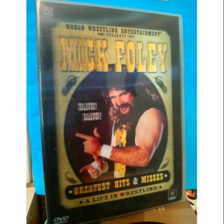 【二手】WWE 正版"米克•佛利 MICK FOLEY GREATEST HITS &MISSES" DVD | 蝦皮購物