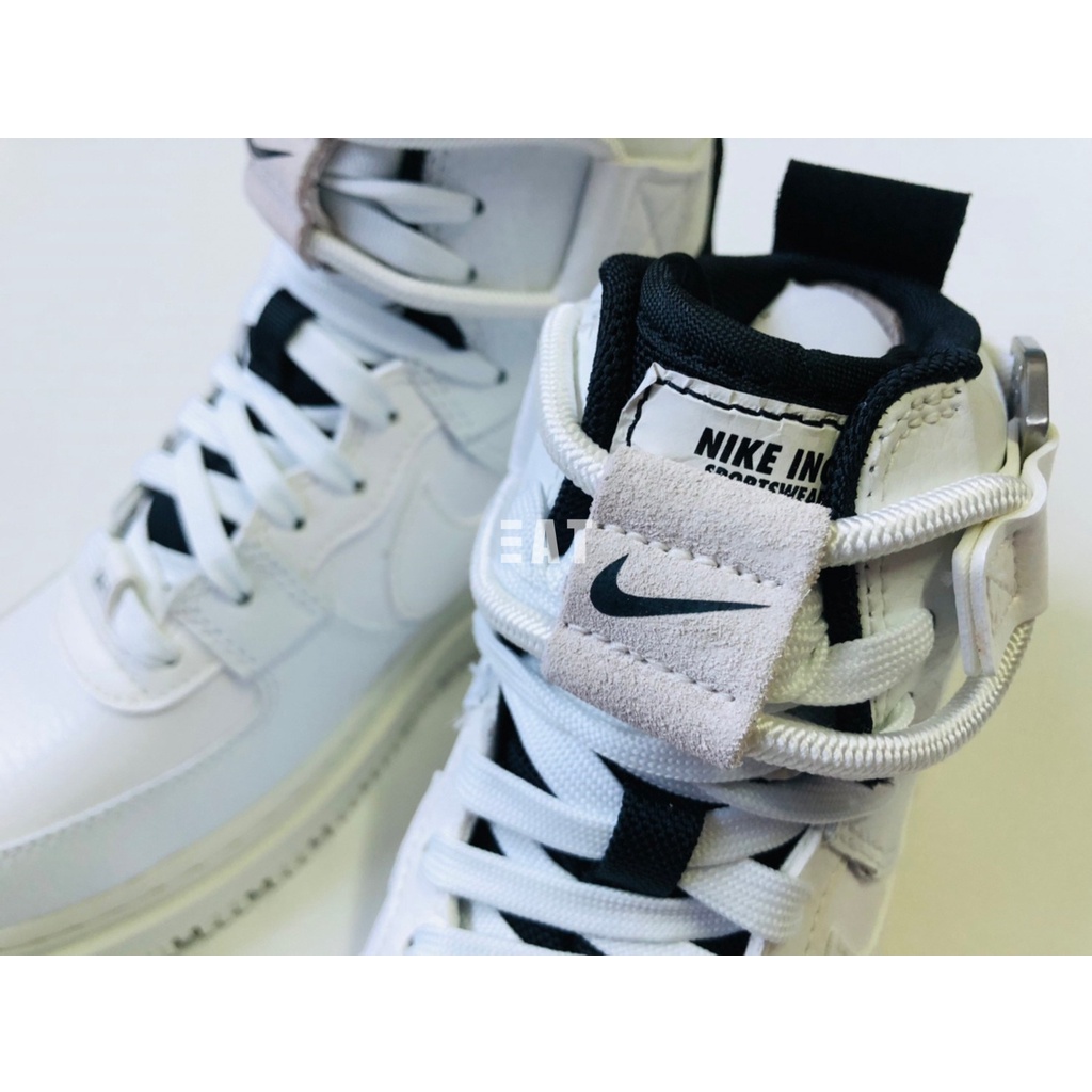 NIKE W AF1 1 HI UT 2.0 白奶油皮革防水高筒DC3584-100 女鞋| 蝦皮購物