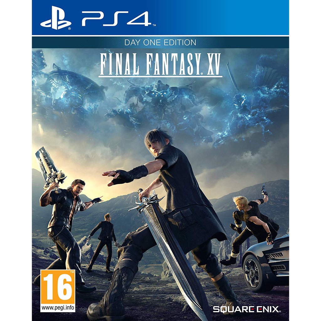 全新未拆PS4 FF15 太空戰士15 首日初回版(含下載特典) 英文日文版最終