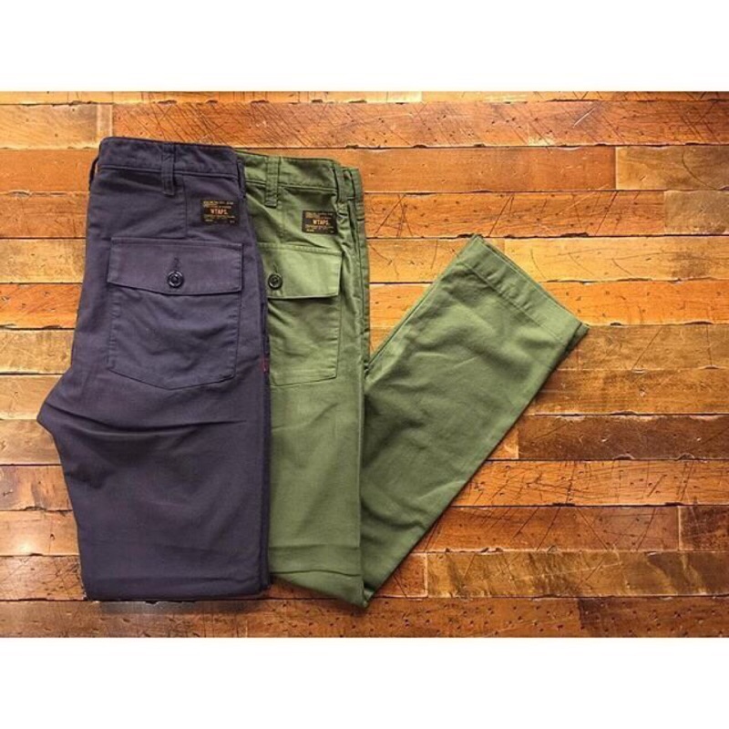 WTAPS 16 BUDS SKINNY TROUSERS COTTON MOLESKIN 工作褲