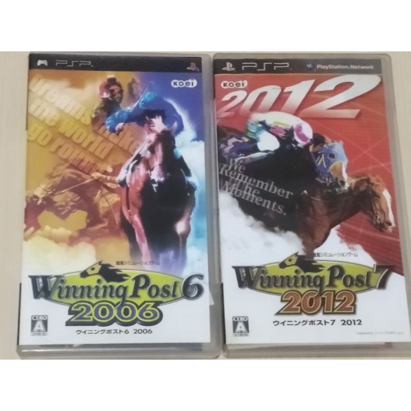 psp 馬場大亨6 7 winning post 6 7 2006 2012 | 蝦皮購物