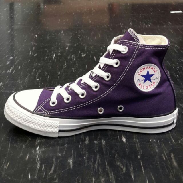 Converse Chuck Taylor All Star 基本款高筒帆布葡萄紫紫色深紫149516C