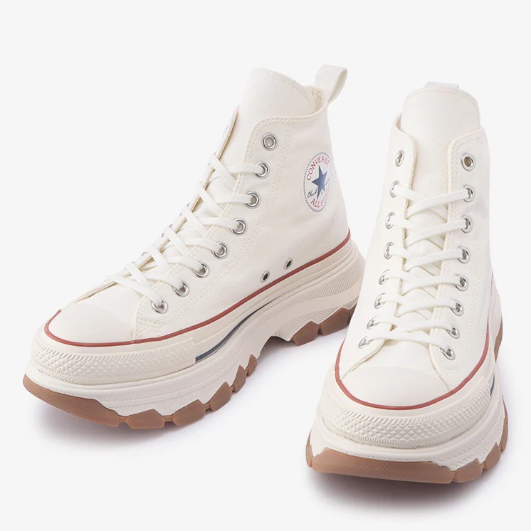 日本正品代購Converse ALL STAR 100 TREKWAVE HI 鋸齒厚底鞋高筒防潑水