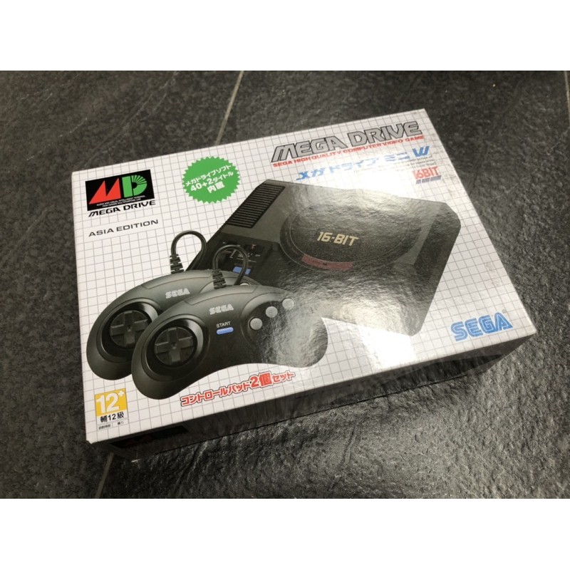 全新 SEGA MEGA DRIVE MINI MD 迷你 主機 雙手把 世嘉 台灣公司貨 | 蝦皮購物