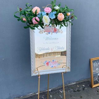 客製 【迎賓牌】 亞克力 迎賓牌 婚禮 接待牌歐式 welcome牌 婚禮指示牌 訂製 | 蝦皮購物