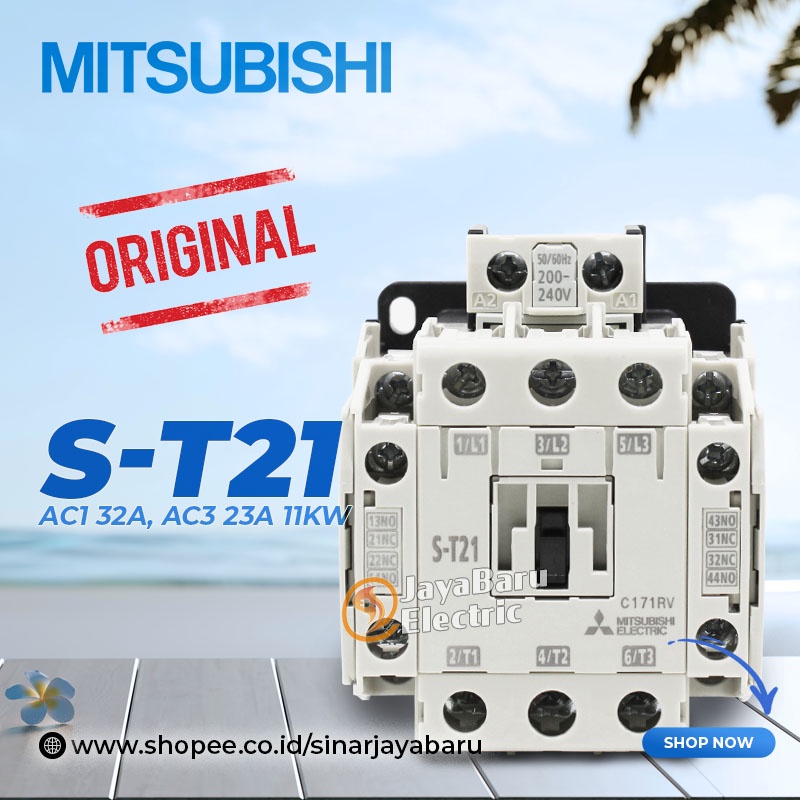 MITSUBISHI 三菱 S-T21 ST21 110V 220V 380V 接觸器 | 蝦皮購物