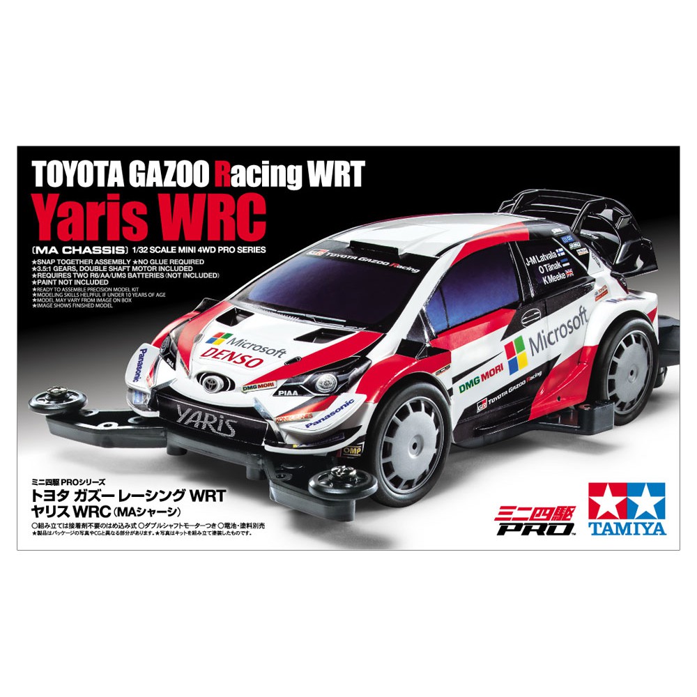 四驅博士學校田宮18654 豐田TOYOTA GAZOO Yaris WRC Tamiya 四驅車