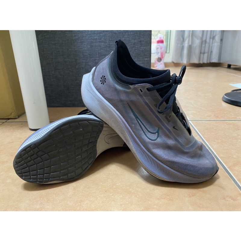 NIKE ZOOM FLY 3 RISE 女款慢跑鞋 黑紫色 | 蝦皮購物