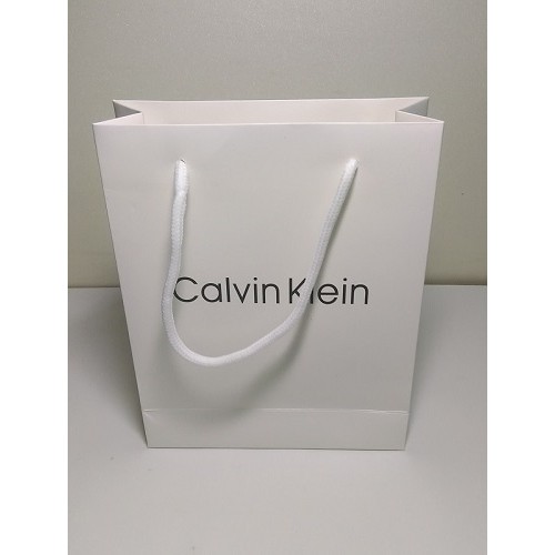 CK白色紙袋/購物袋/名牌紙袋/Calvin Klein紙袋/凱文克萊紙袋/名牌精品