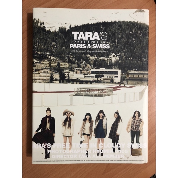 T-ara TARA'S Free Time In PARIS & SWISS 寫真集付光碟韓版