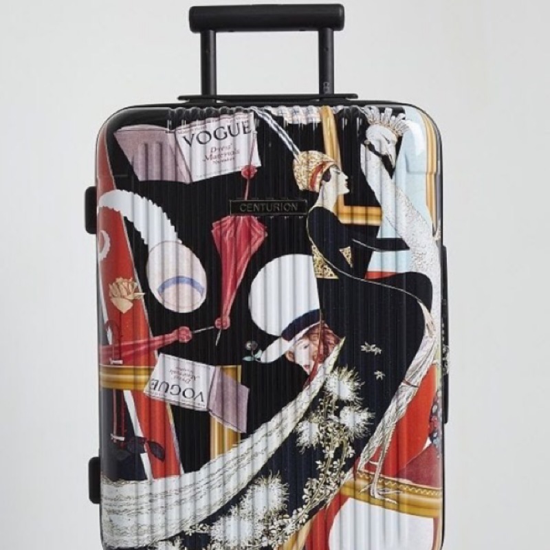 Vogue雜誌GLOBE-TROTTER行李箱造型迷你收納盒手拿包| 蝦皮購物