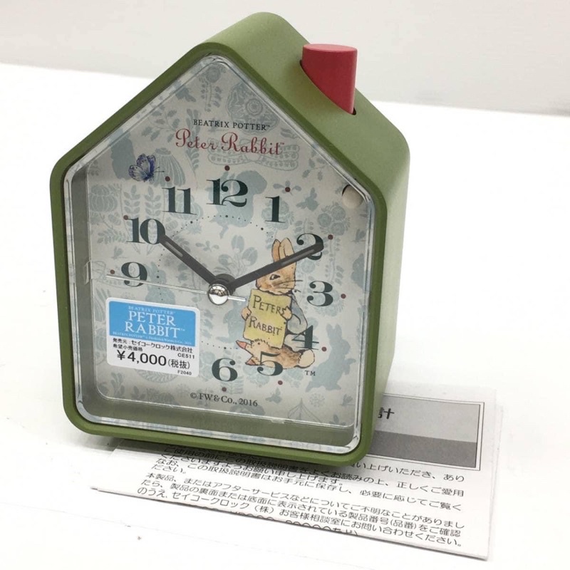 SEIKO PETER RABBIT 精工 Peter Rabbit 鐘鬧 | 蝦皮購物