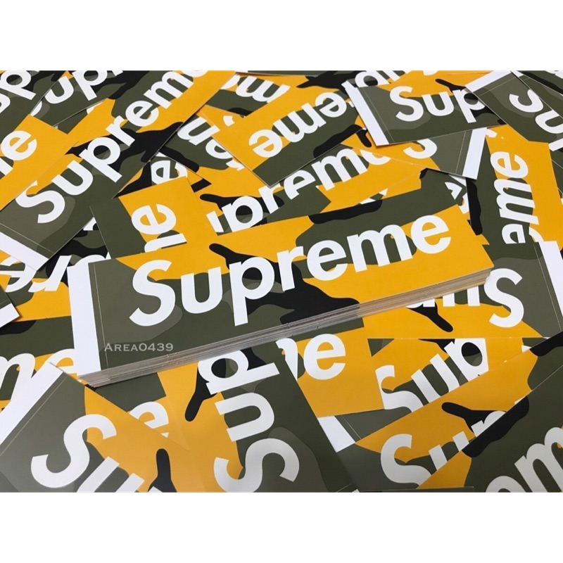 area0439 2017 Supreme Brooklyn Box Logo Sticker