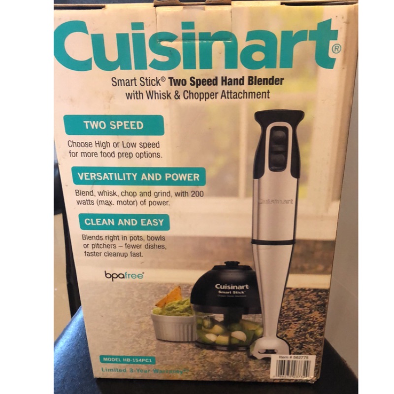 【cuisinart 美膳雅】手持全方位自動攪拌棒 Csb 80tw 蝦皮購物