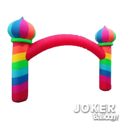 【Joker balloon】充氣拱門 城堡拱門 圓弧拱門 婚禮拱門 開幕拱門 welcome拱門【歡樂揪客】 | 蝦皮購物