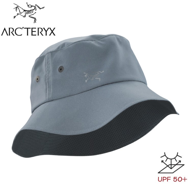 ARC'TERYX 始祖鳥Sinsolo hat 抗UV遮陽帽《海神灰/迷惑藍》/23192/漁夫 