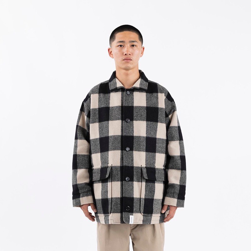 ジャケット・アウター DESCENDANT RAG MELTON JACKET size3 DESCENDANT/RAG MELTON JACKET (GREEN)