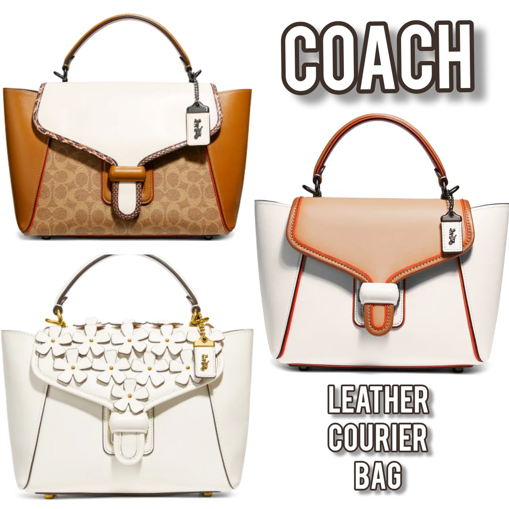 Coach courier shoulder discount bag