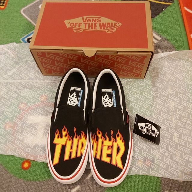 Thrasher x clearance vans shoes