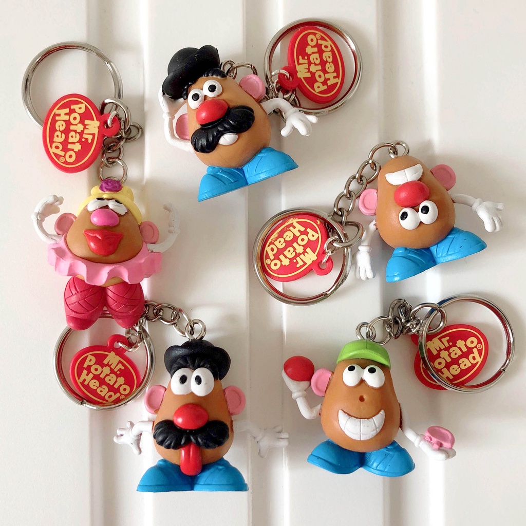🥚 Mr Potato Head 蛋頭先生 蛋頭太太 🥚 公仔 吊飾 鑰匙圈 | 蝦皮購物