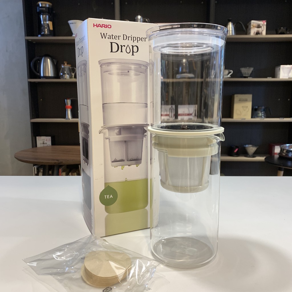 Hario 冰滴壺 Water Dripper Drop 600mL (WDD5PGR) 冰滴壺 咖啡壺 蝦皮購物