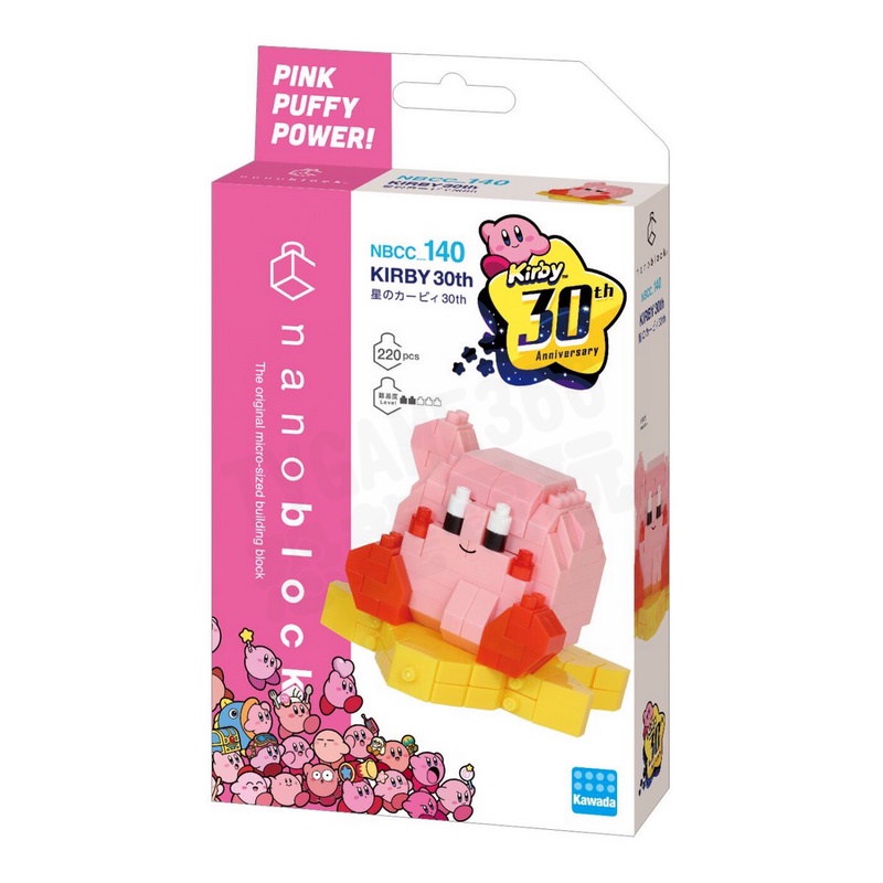 河田積木 NANOBLOCK 星之卡比 KIRBY 30周年VER. 迷你積木 微型積木 NBCC-140 台中恐龍電玩