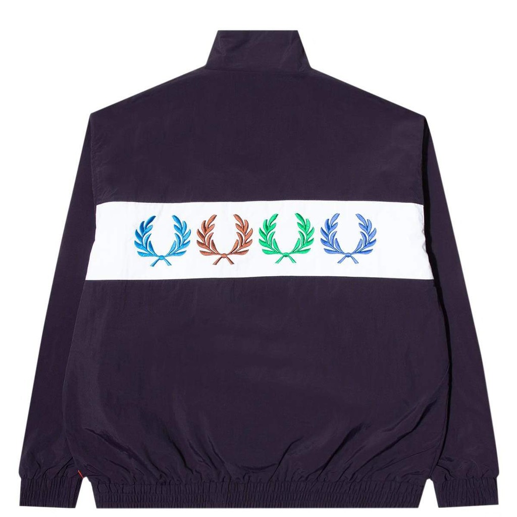 全新特價！Fred Perry x Beams Shell Jacket 深藍運動防風夾克外套XS號