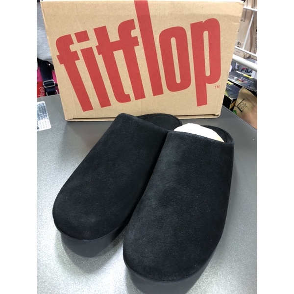 進口Fitflop 黑色男皮革拖鞋，US10號，特價$1,319 | 蝦皮購物