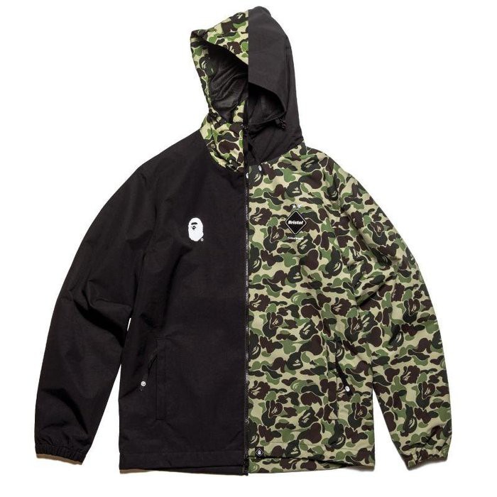 ☆AirRoom☆【現貨】2019SS BAPE FCRB SEPARATE PRACTICE JACKET 拼接