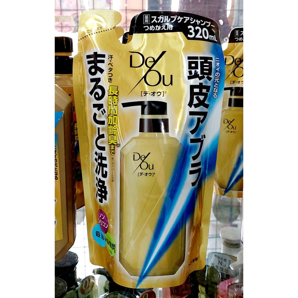 ☆哈哈奇異果☆日本DEOU 頭皮護理洗髮精補充包320ml | 蝦皮購物