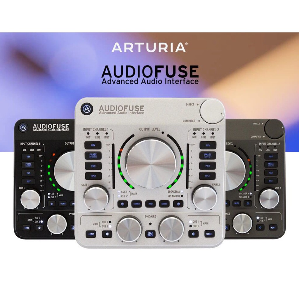 新品平輸) Arturia AudioFuse REV2 黑色專業USB外置錄音音頻接口音效卡