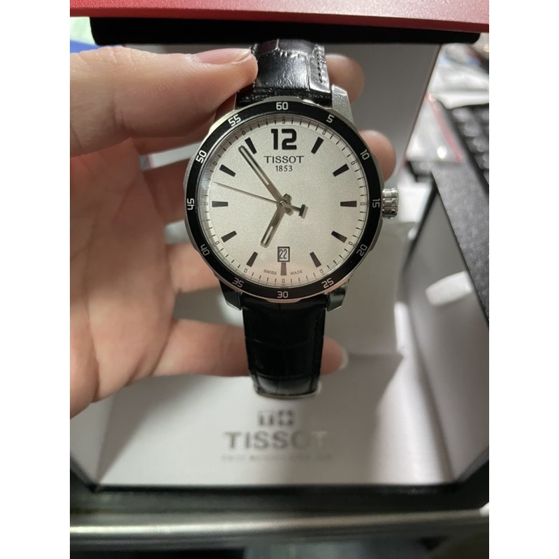 Original Tissot T095410A / T095417A 19mm Black With Red Rubber - Foto 6